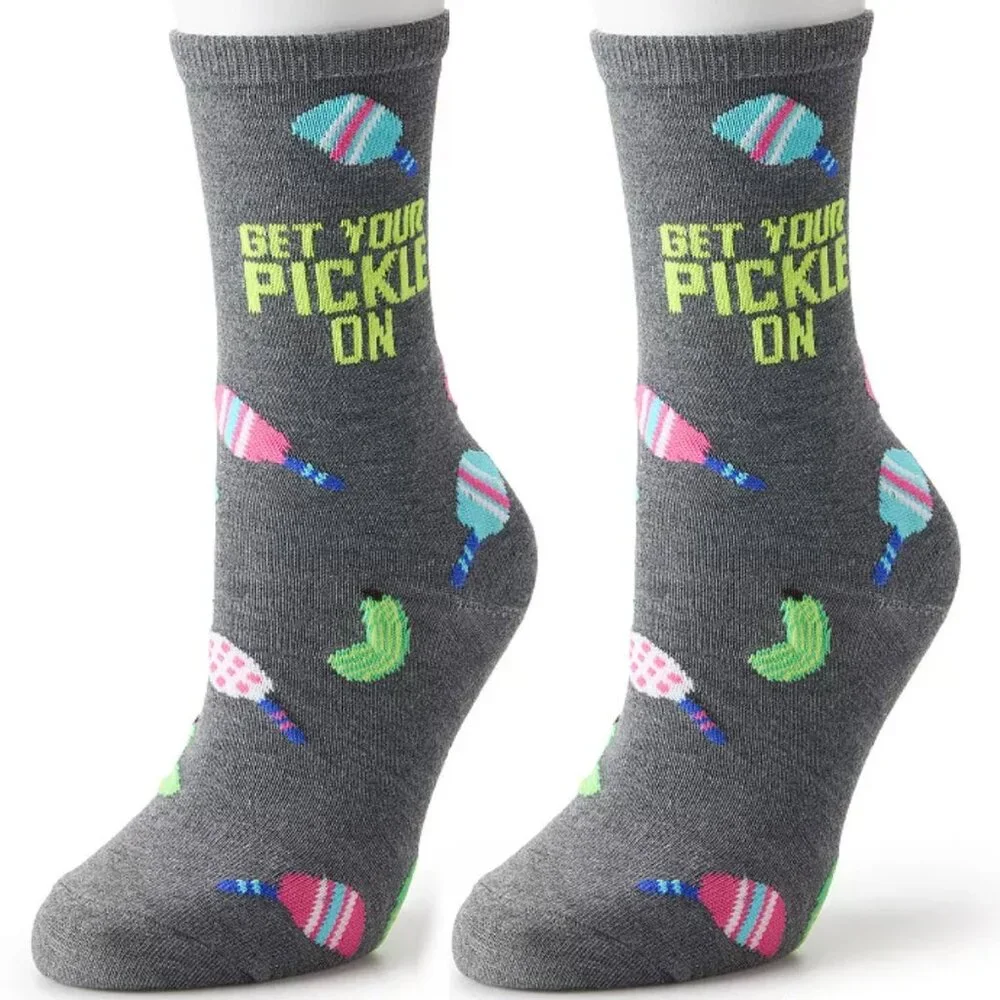 Pickleball GET YOUR PICKLE ON Socks